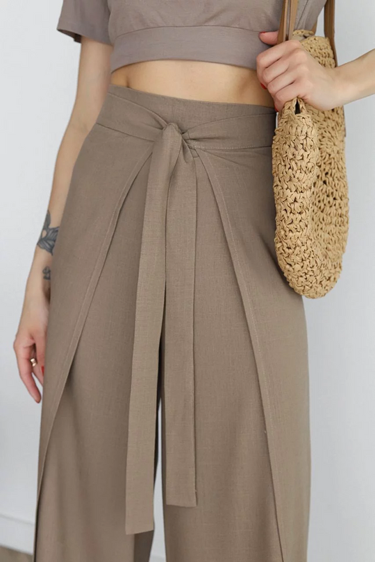 Marika™ - Wide Linen Pants