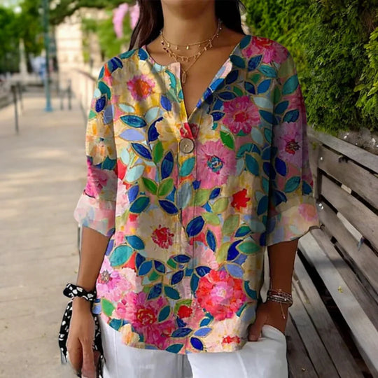 Zariah | Floral Print Blouse