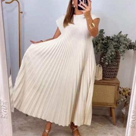 Antonella | Light and Fresh Pleated Dress