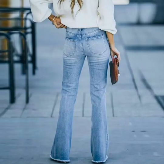 Lauren™ Stretchy Boho Jeans