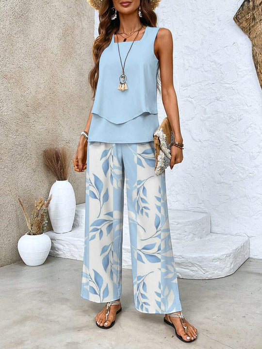 Molly | Elegant 2-Piece Summer Set