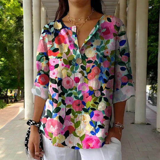 Zariah | Floral Print Blouse