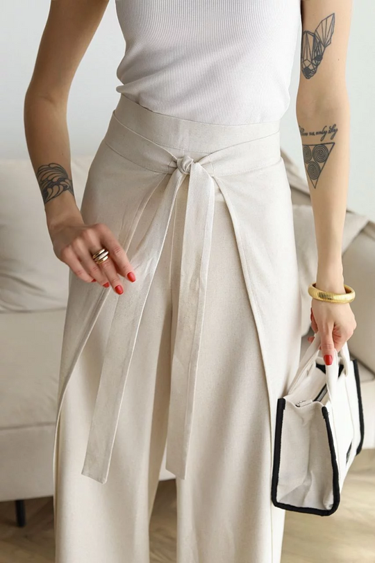 Marika™ - Wide Linen Pants