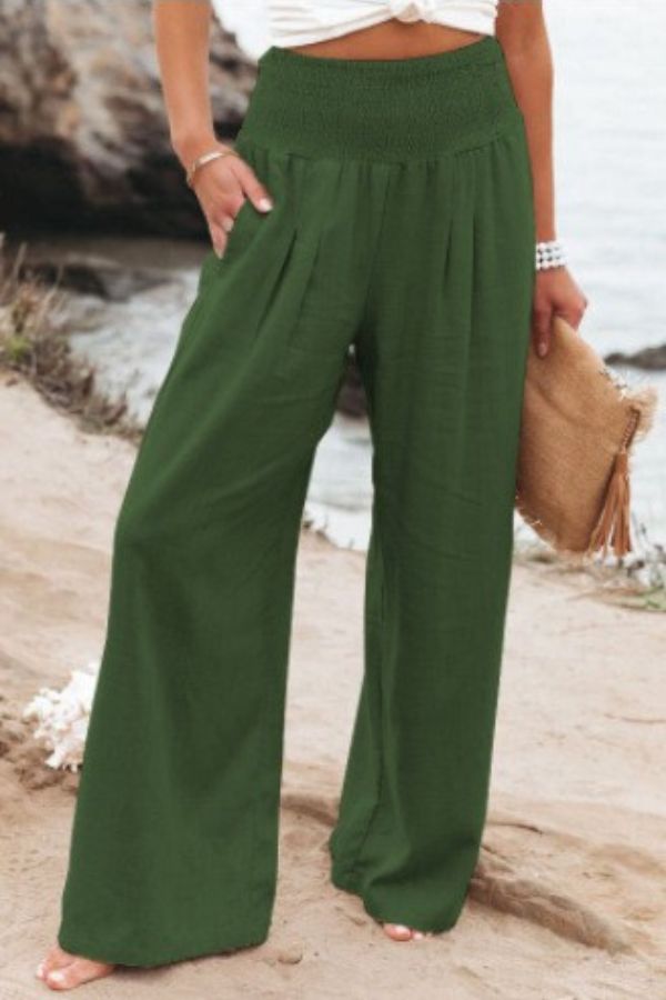 Mya | Palazzo Trousers in High-Waist