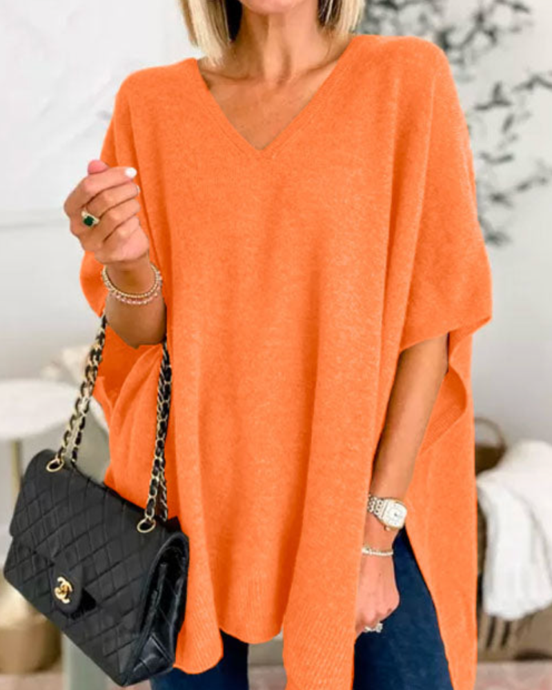 Eden - V Neck Loose Sweater