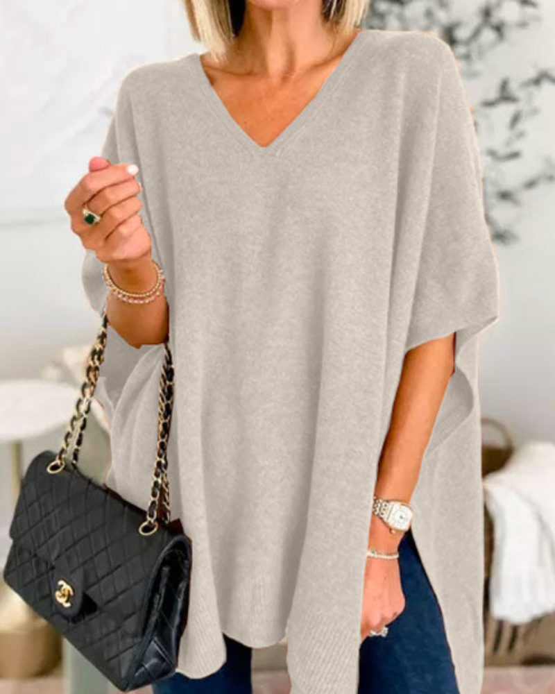 Eden - V Neck Loose Sweater