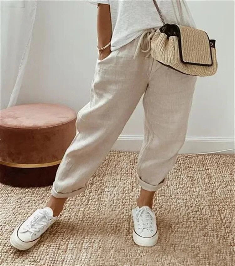 Maya - Relaxed Linen Pants