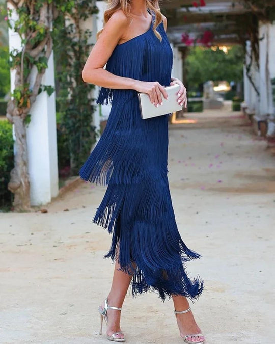 Laney | Fringe Dress