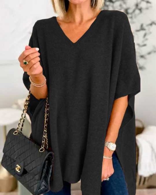 Eden - V Neck Loose Sweater