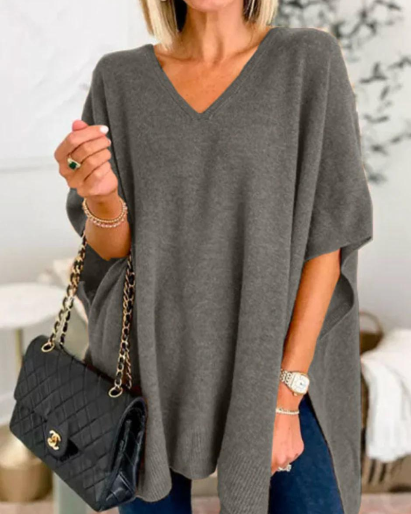 Eden - V Neck Loose Sweater