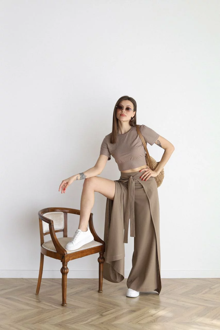 Marika™ - Wide Linen Pants