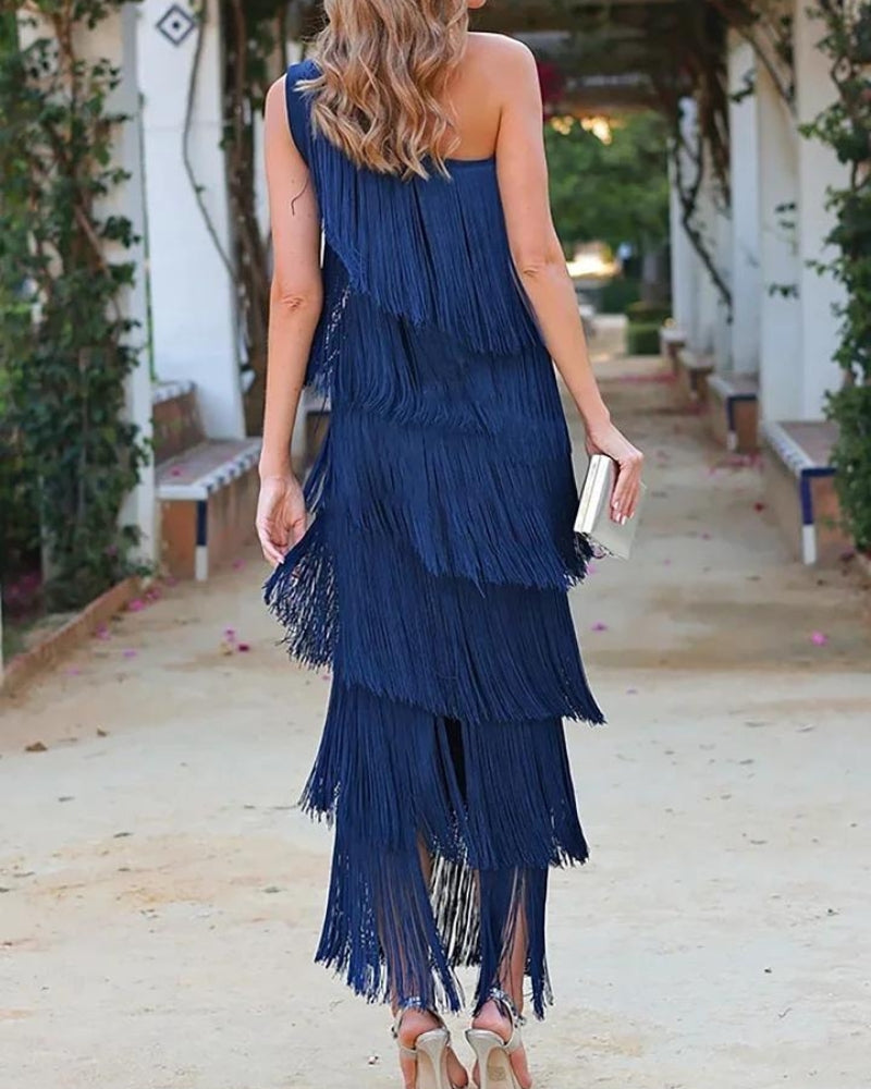 Laney | Fringe Dress