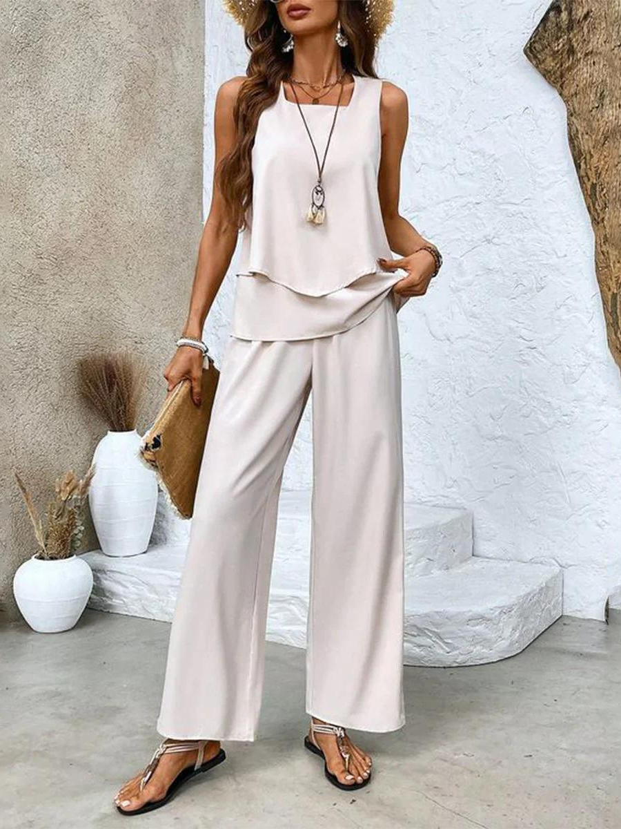 Molly | Elegant 2-Piece Summer Set