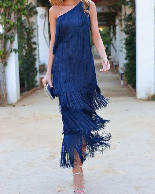 Laney | Fringe Dress