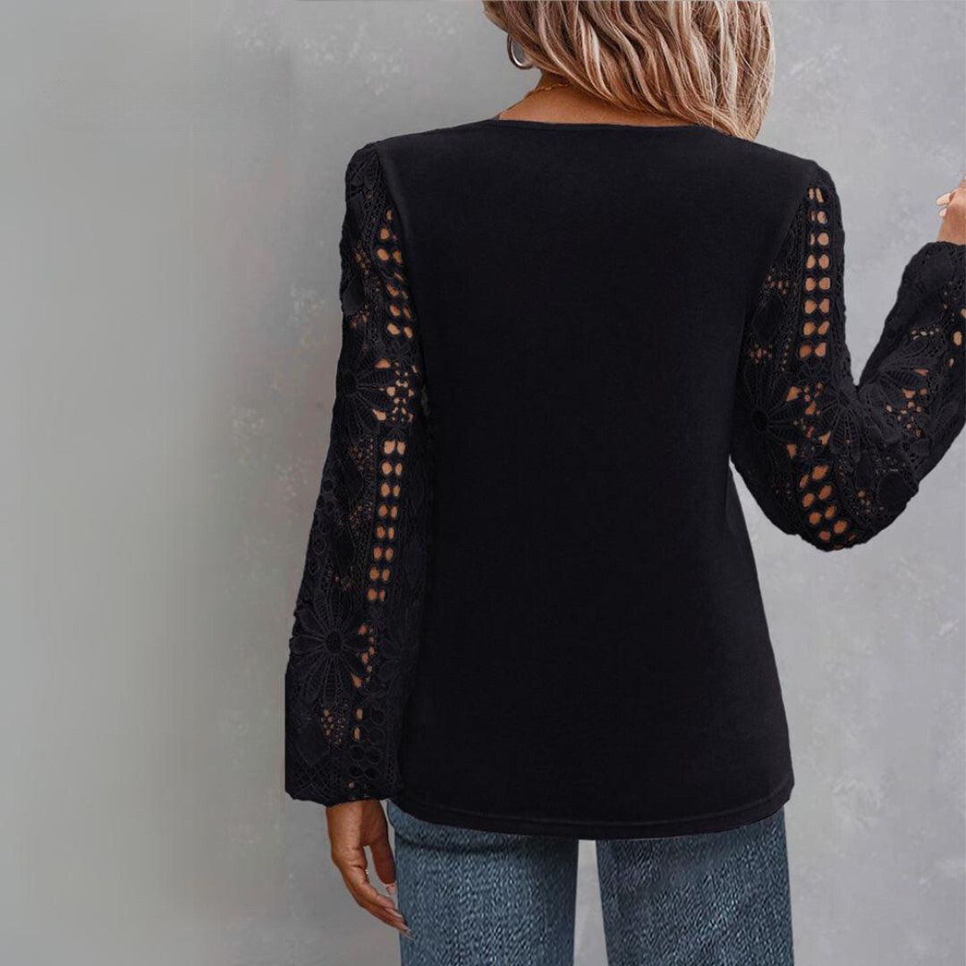 Hailey™ | Cozy Lace Blouse