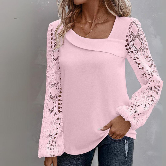 Hailey™ | Cozy Lace Blouse