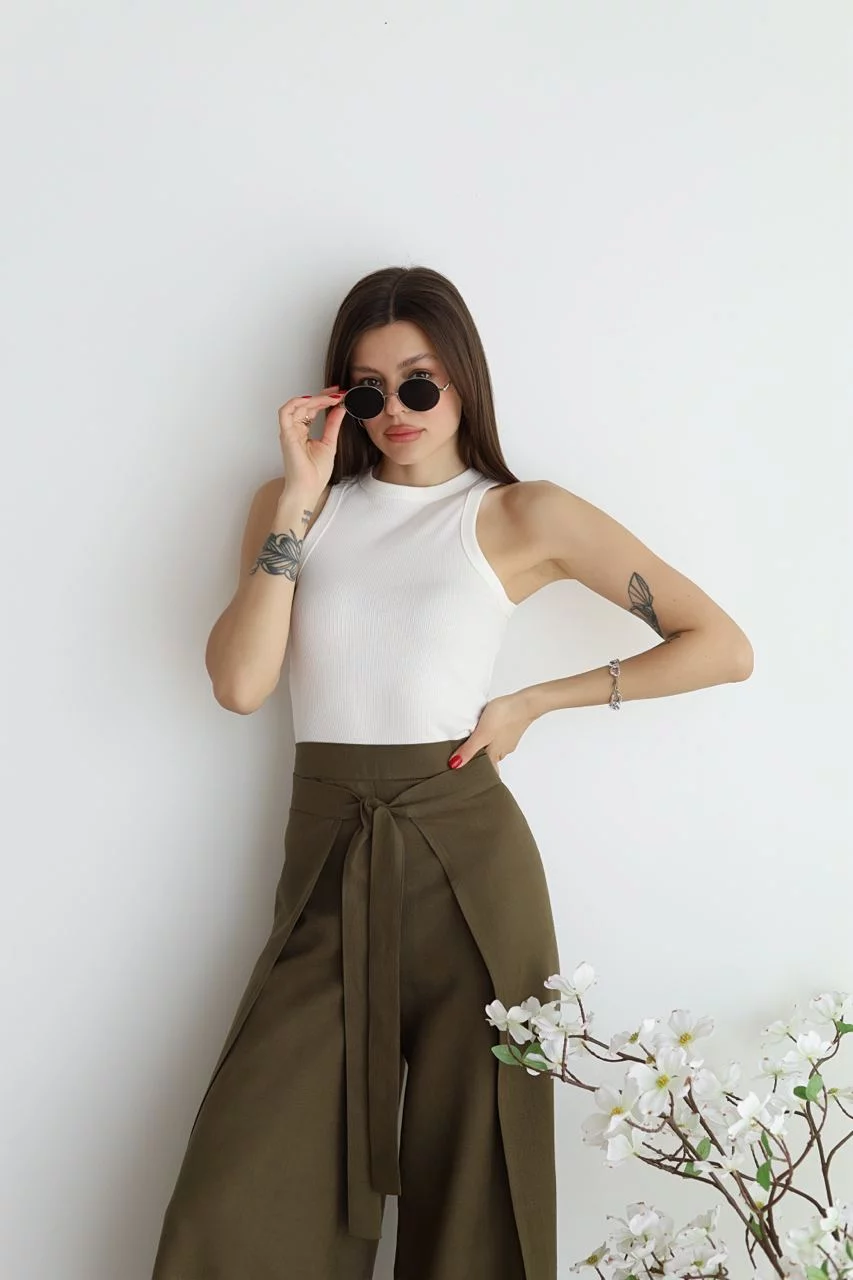 Marika™ - Wide Linen Pants