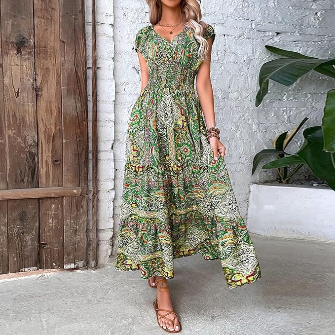 Elora | Paisley Style Elegant Dress