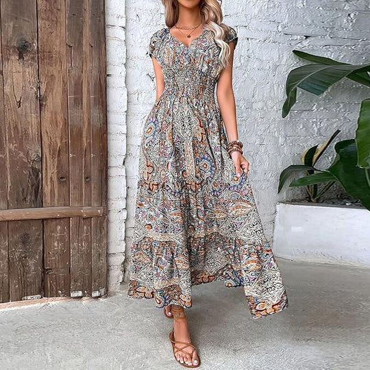 Elora | Paisley Style Elegant Dress