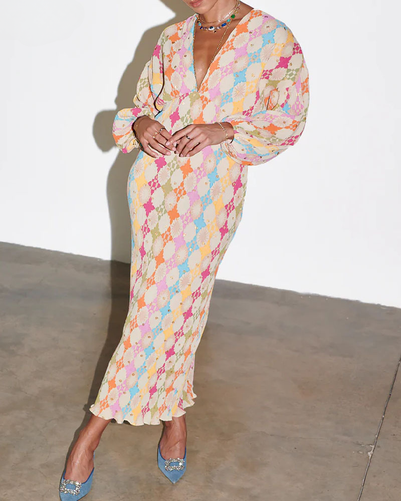 Imani | Colorful Maxi Dress