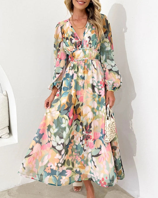 Ruth | Floral Maxi Dress