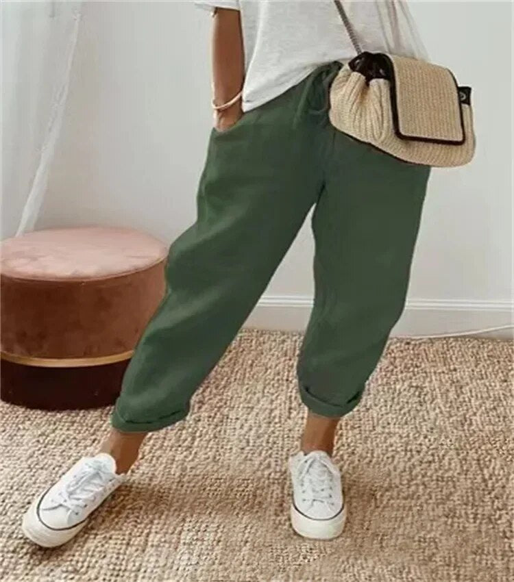 Maya - Relaxed Linen Pants