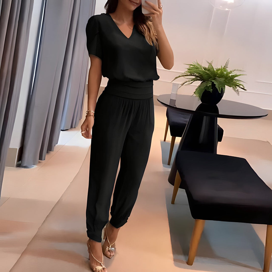 Jasmine | Elegant Blouse and Pants Set