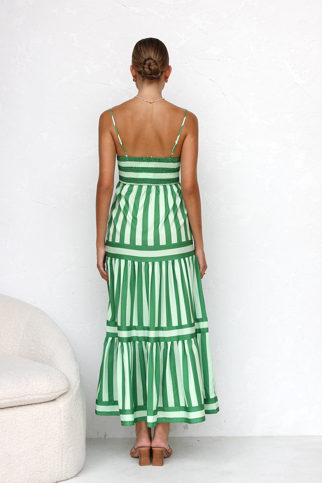 Arianna | Striped Maxi Dress