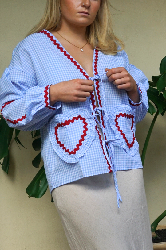 Maxine | Heart Blouse