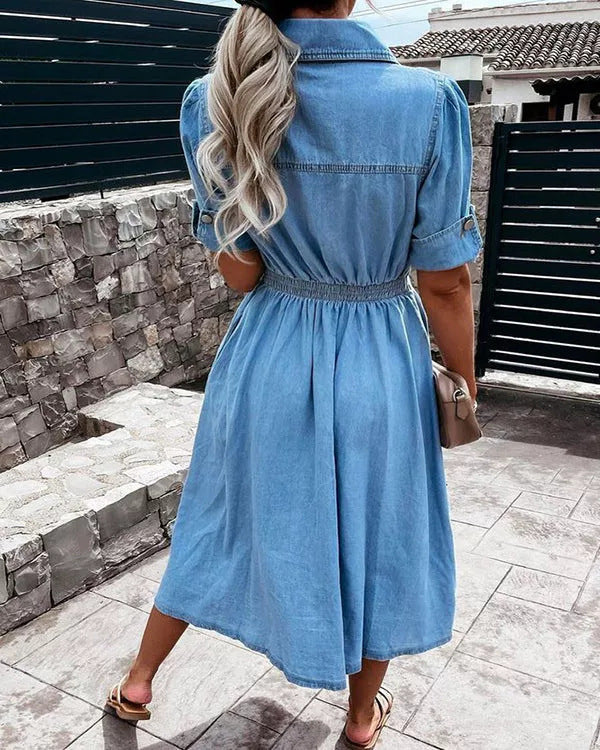 Luciana | Chic Denim Dress