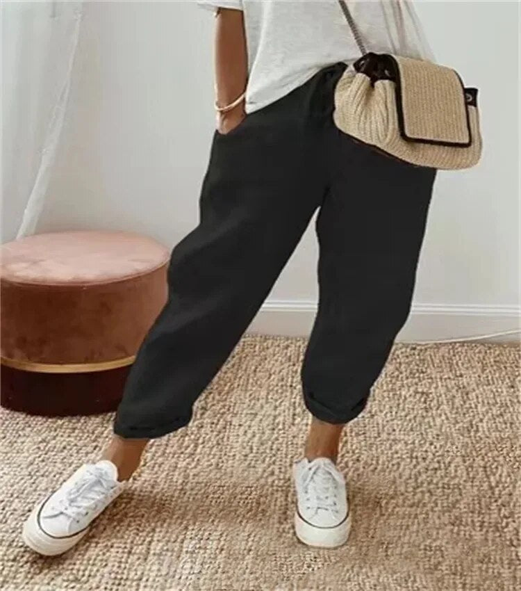 Maya - Relaxed Linen Pants