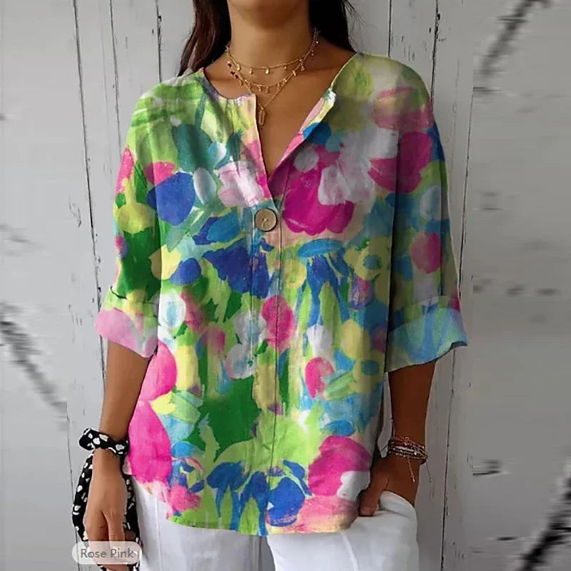 Zariah | Floral Print Blouse