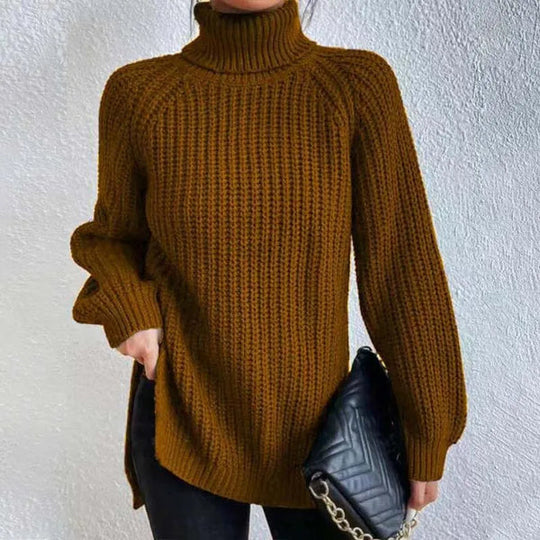 Melissa - Knitted Turtleneck Sweater