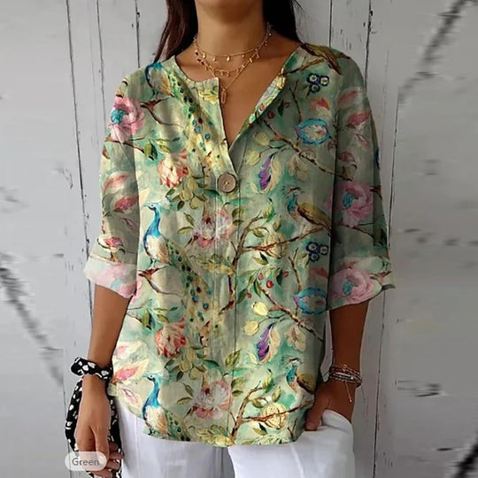 Zariah | Floral Print Blouse