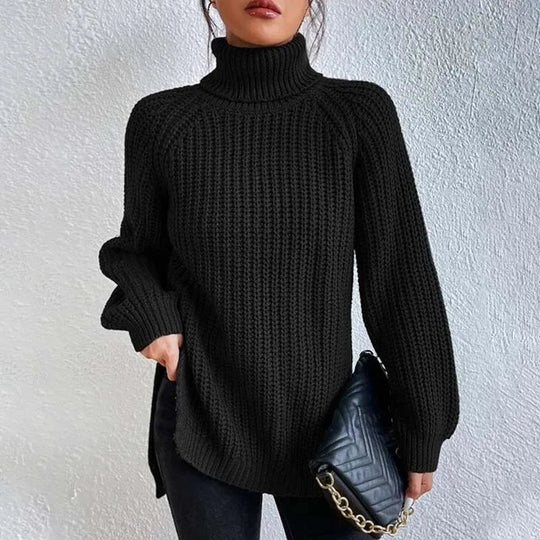 Melissa - Knitted Turtleneck Sweater