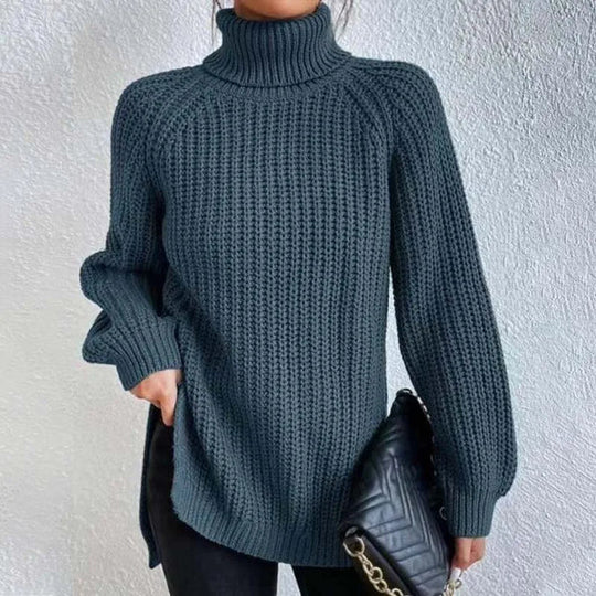 Melissa - Knitted Turtleneck Sweater