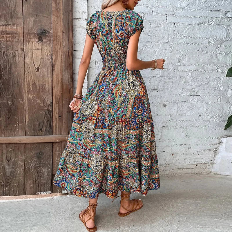 Elora | Paisley Style Elegant Dress