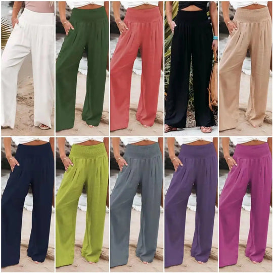 Ann - Stylish Women's Cotton Pants