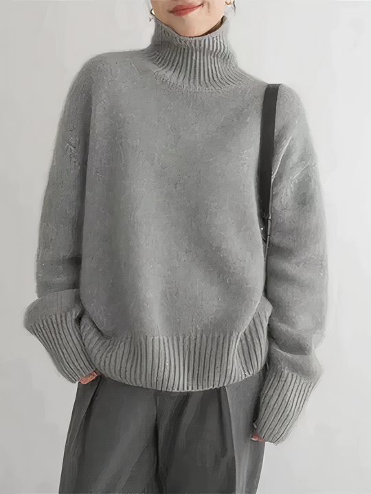 Claire - Cashmere Turtleneck Sweater