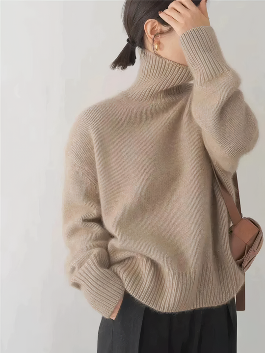 Claire - Cashmere Turtleneck Sweater