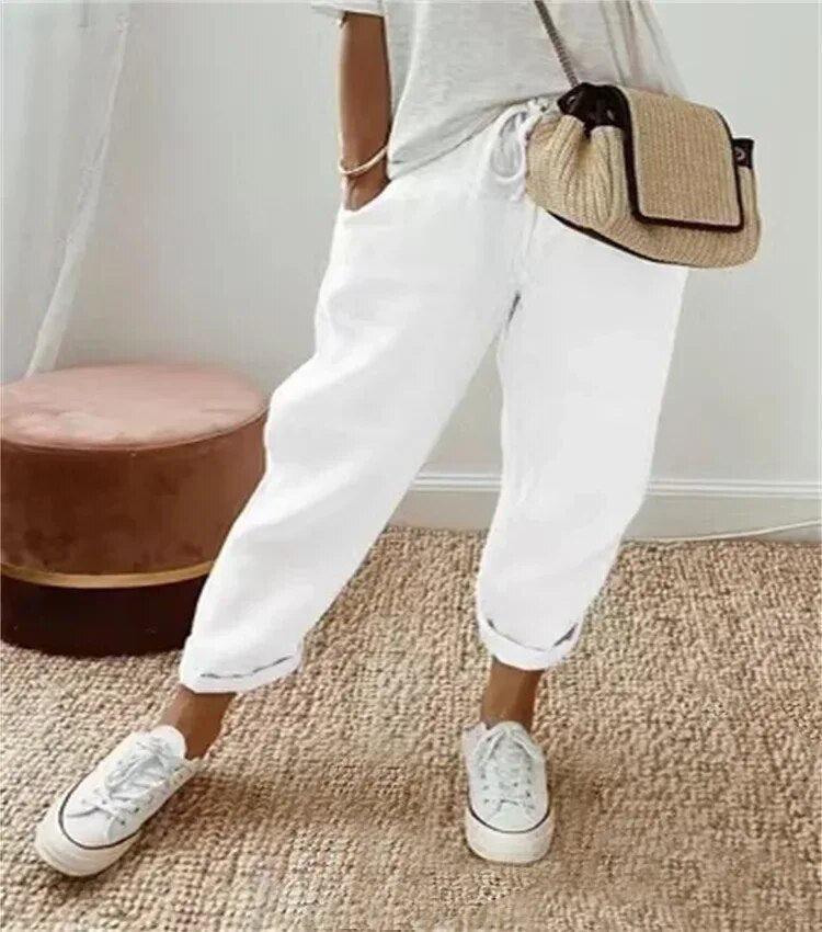 Maya - Relaxed Linen Pants