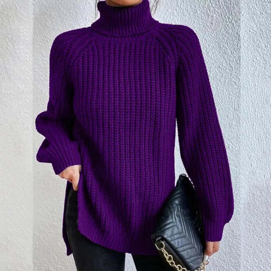 Melissa - Knitted Turtleneck Sweater