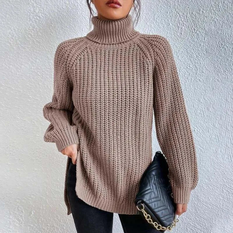 Melissa - Knitted Turtleneck Sweater