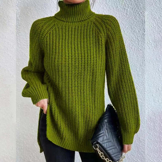 Melissa - Knitted Turtleneck Sweater