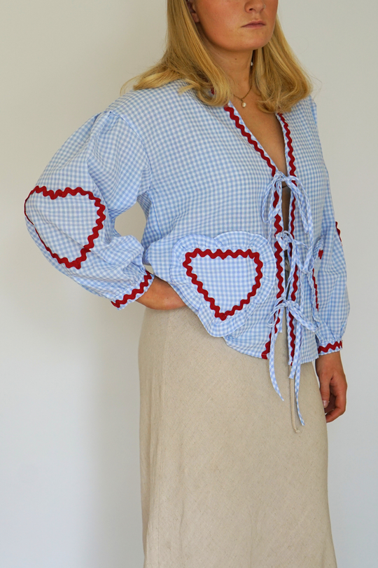 Maxine | Heart Blouse