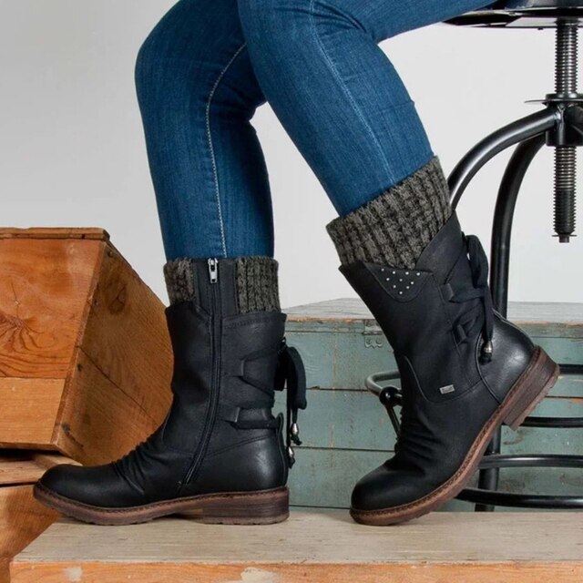 Anele - Mid-height boots for women