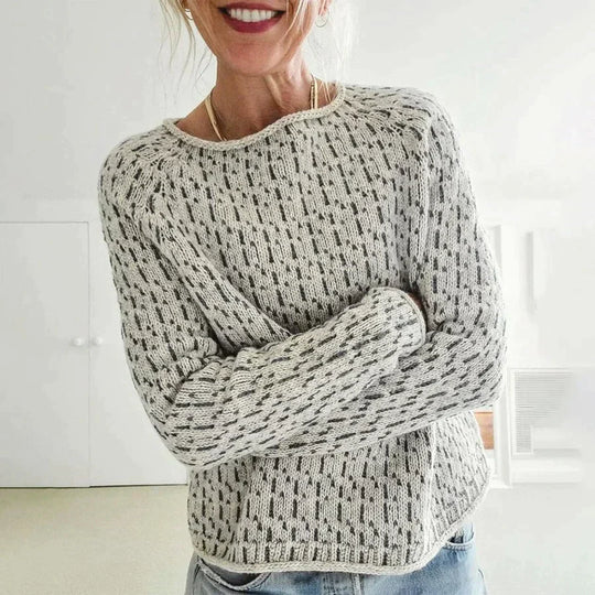 Layla - Elegant Boat Neck Sweater