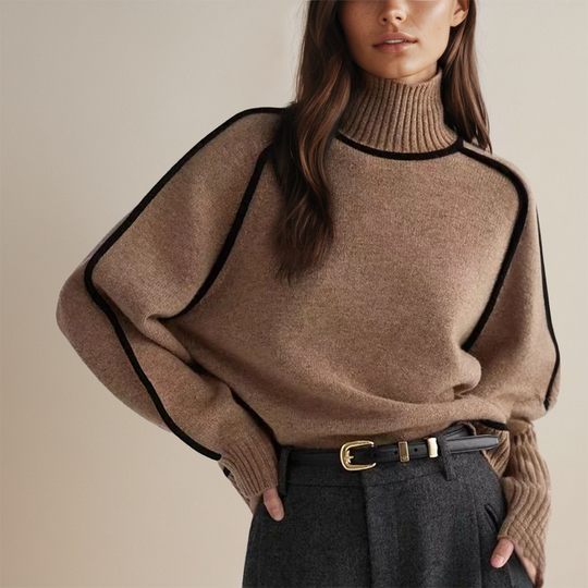 Stella™ - Cashmere Turtleneck Sweater