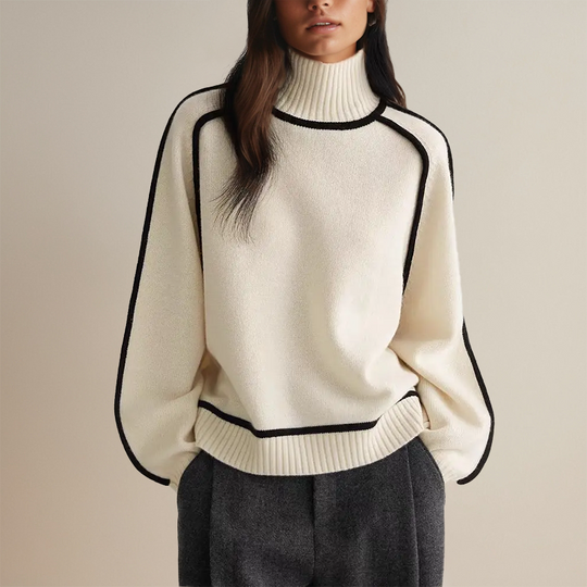 Stella™ - Cashmere Turtleneck Sweater