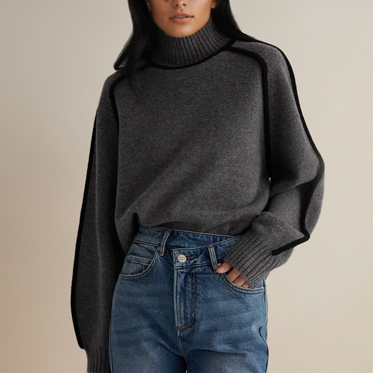 Stella™ - Cashmere Turtleneck Sweater